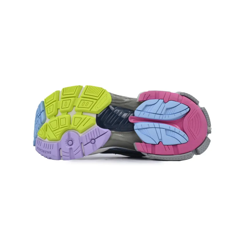 Balenciaga Runner Sneaker Pink Blue Purple 772767 W3RNY 0361