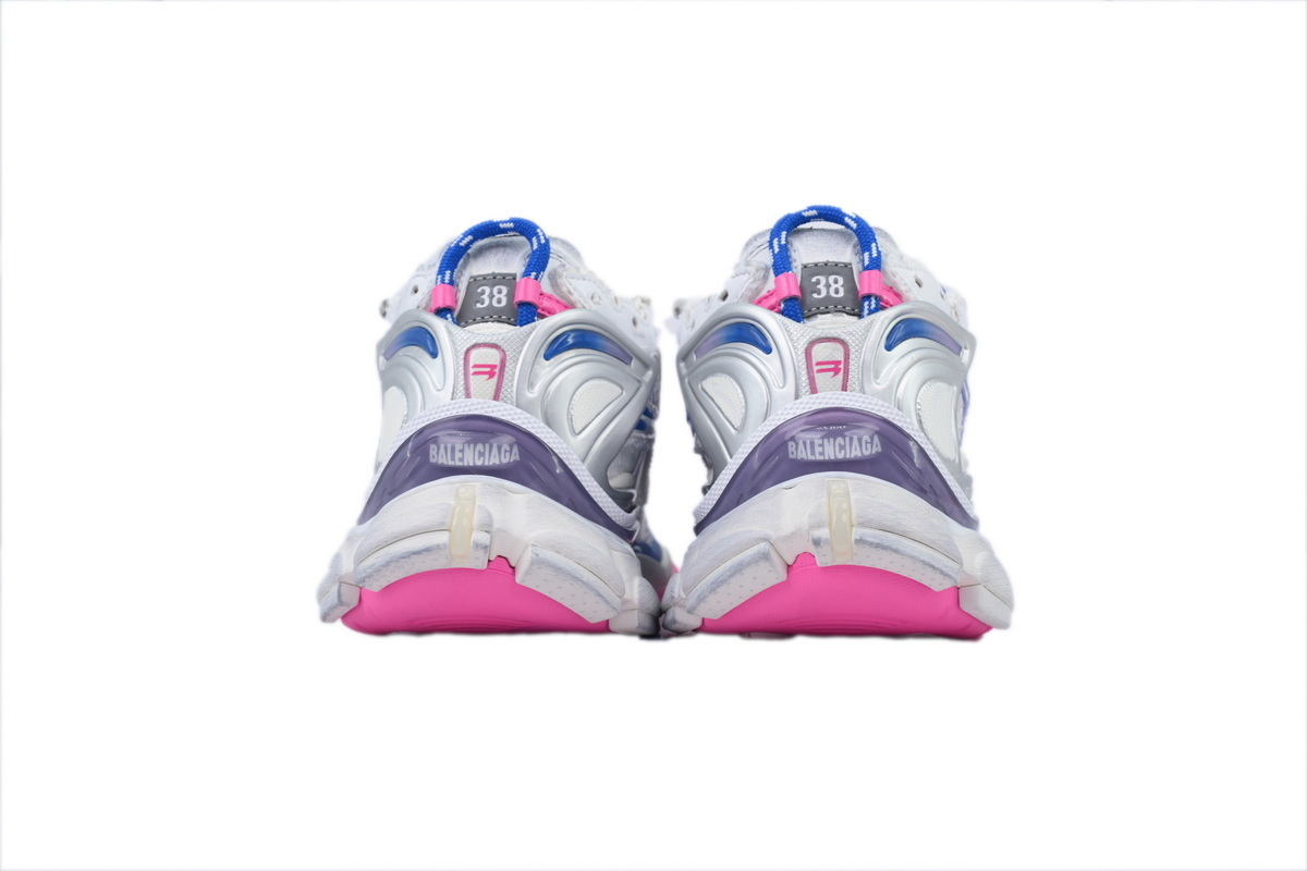 Balenciaga Runner Sneaker Purple Blue Powder 772767 W3RNY 6120