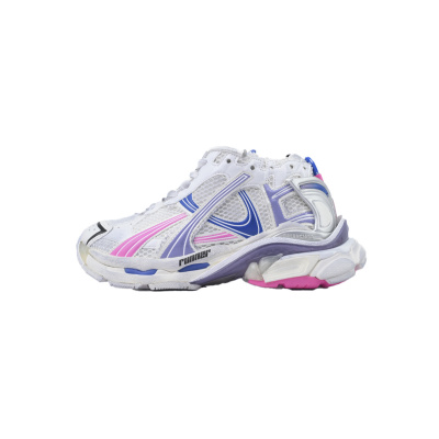 Balenciaga Runner Sneaker Purple Blue Powder 772767 W3RNY 6120 01