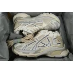 Balenciaga Runner Sneaker White Brown 772767 W3RNY 1205