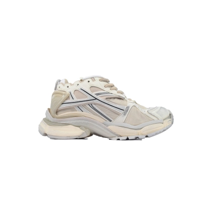Balenciaga Runner Sneaker White Brown 772767 W3RNY 1205 02