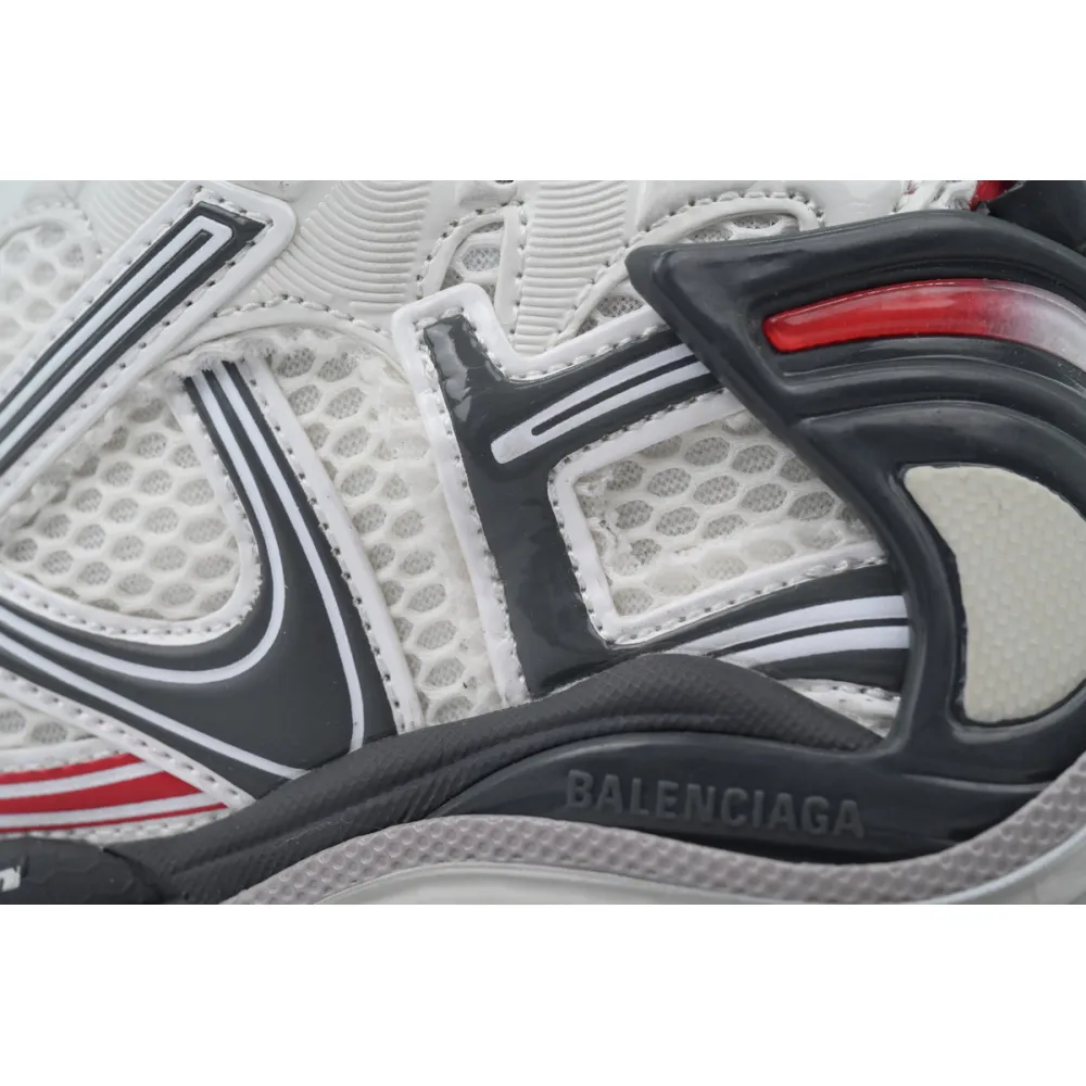 Balenciaga Runner Sneaker White Gray Black 772767 W3RNY 0509