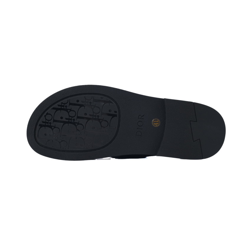 Dior Alias Sandal Black Dior Oblique Jacquard