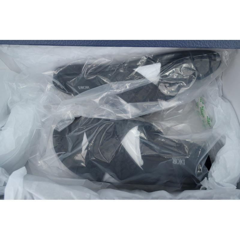 Dior Alias Sandal Black Dior Oblique Jacquard
