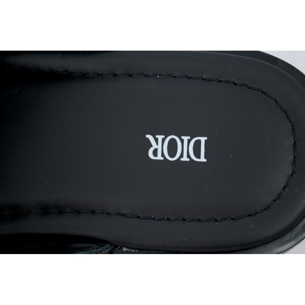 Dior Alias Sandal Black Dior Oblique Jacquard
