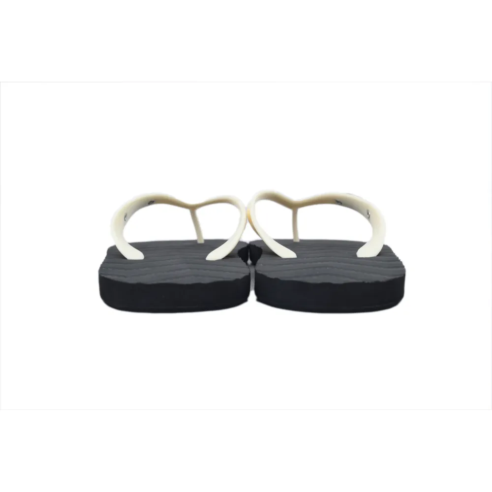 Gucci Slippers Striped Black And White