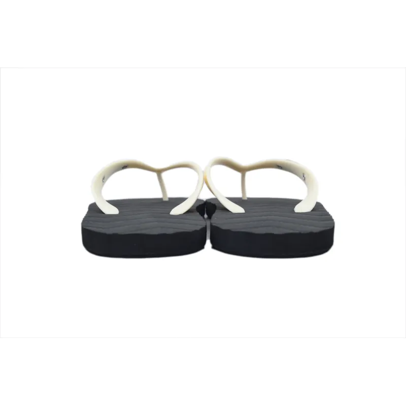 Gucci Slippers Striped Black And White