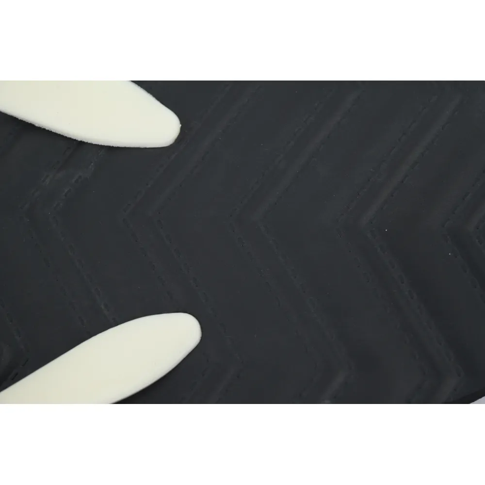 Gucci Slippers Striped Black And White