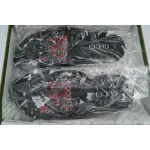 Gucci Slippers Striped Bottom Flower Black