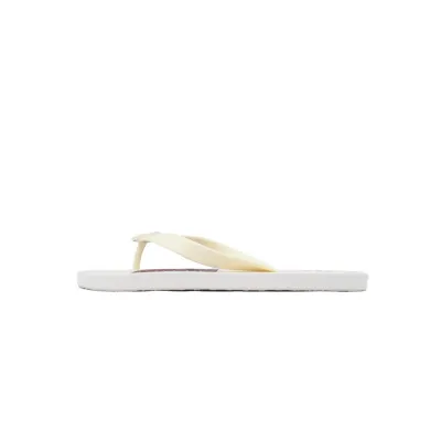 Gucci Slippers Striped Bottom Flower Rice White 01