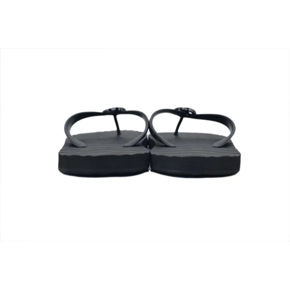Gucci Slippers Striped Double Black