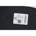 Gucci Slippers Striped Double G Beige Black