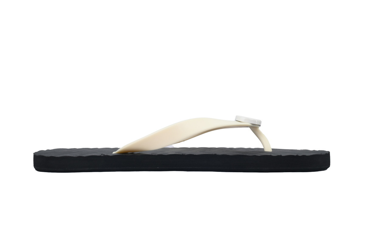 Gucci Slippers Striped Double G Beige Black