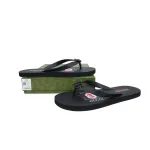 Gucci Slippers Striped Double G Black