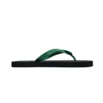 Gucci Slippers Striped Double G Black Green