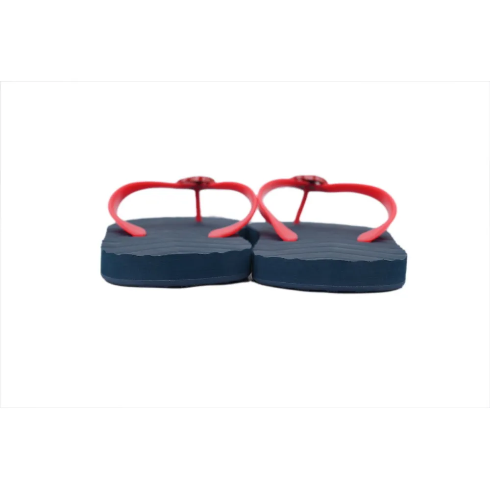 Gucci Slippers Striped Double G Blue Red
