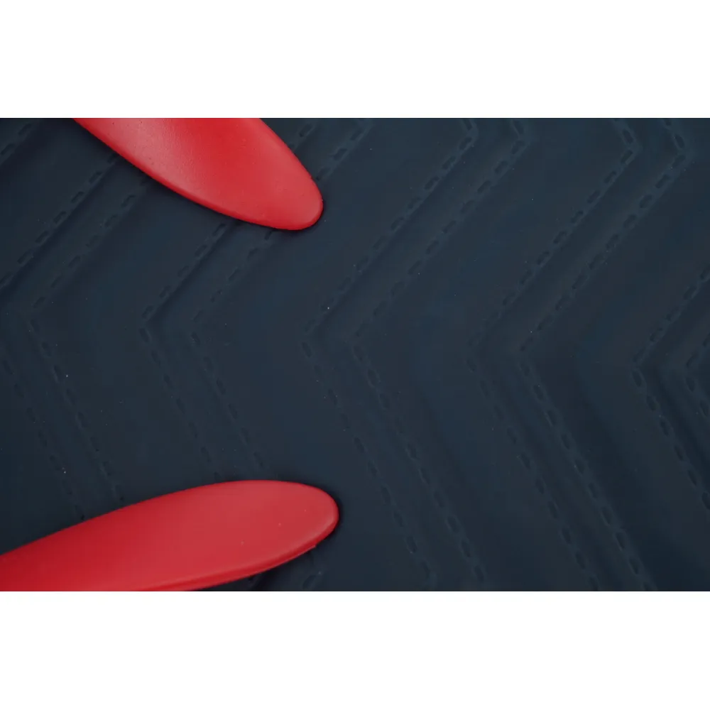 Gucci Slippers Striped Double G Blue Red