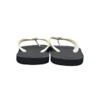 Gucci Slippers Striped Double G Printed Black Rice
