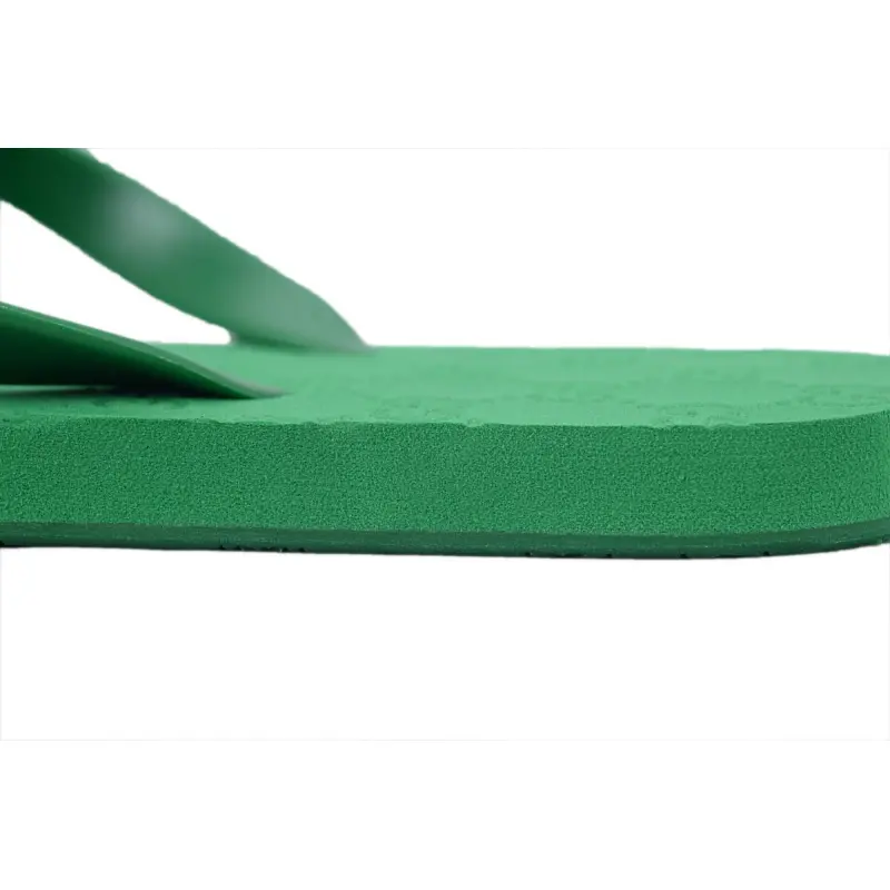 Gucci Slippers Striped Double G Printed Green
