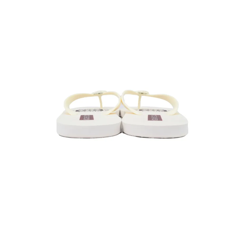 Gucci Slippers Striped Double G White