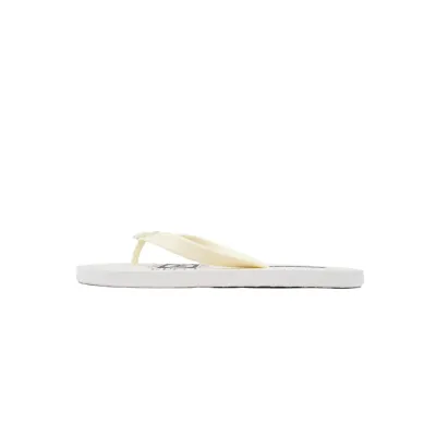 Gucci Slippers Striped Double G White 01