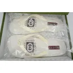 Gucci Slippers Striped Double G White