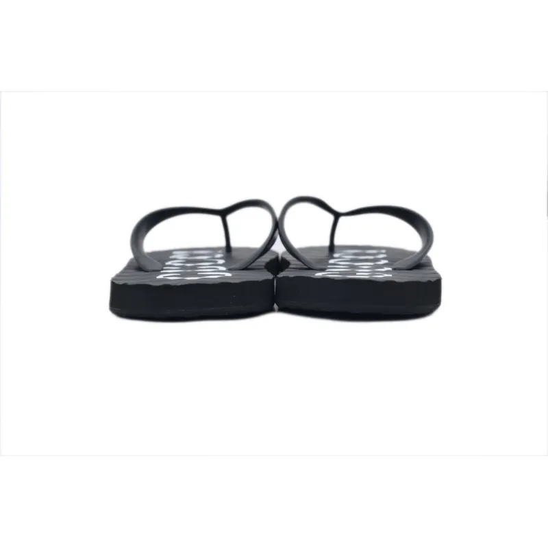 Gucci Slippers Striped Double Gucci Black