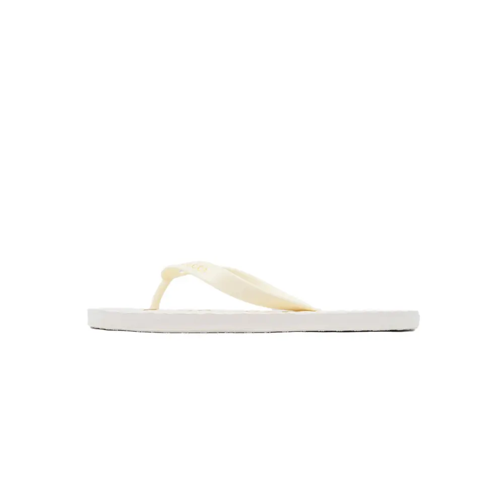 Gucci Slippers Striped Double Gucci Rice White