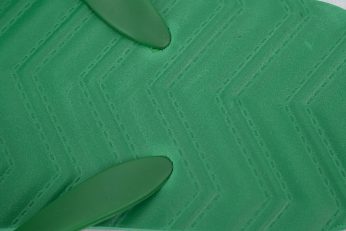 Gucci Slippers Striped Green