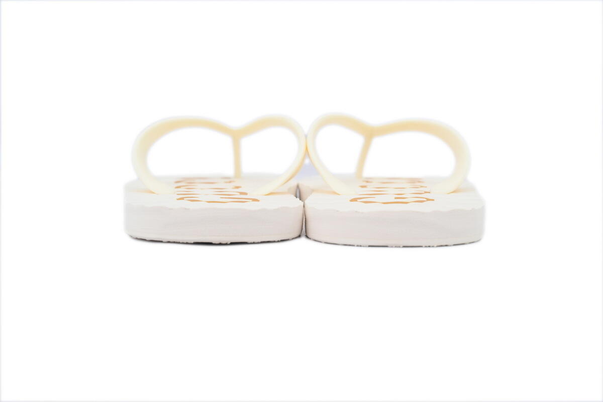 Gucci Slippers Striped Printed Beige