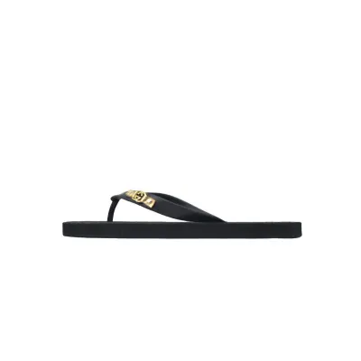 Gucci Slippers Striped Printed Black 01