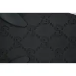 Gucci Slippers Striped Printed Black