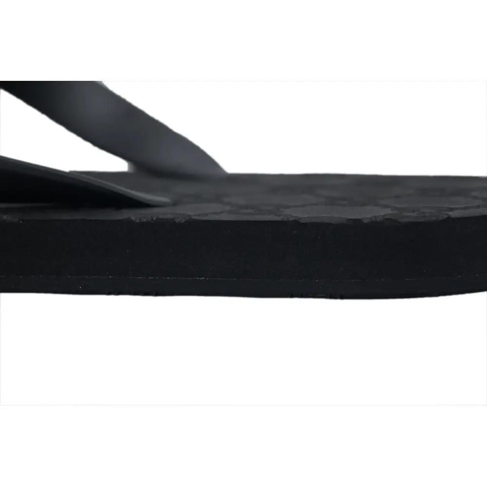 Gucci Slippers Striped Printed Black
