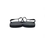 Gucci Slippers Striped Silver Black