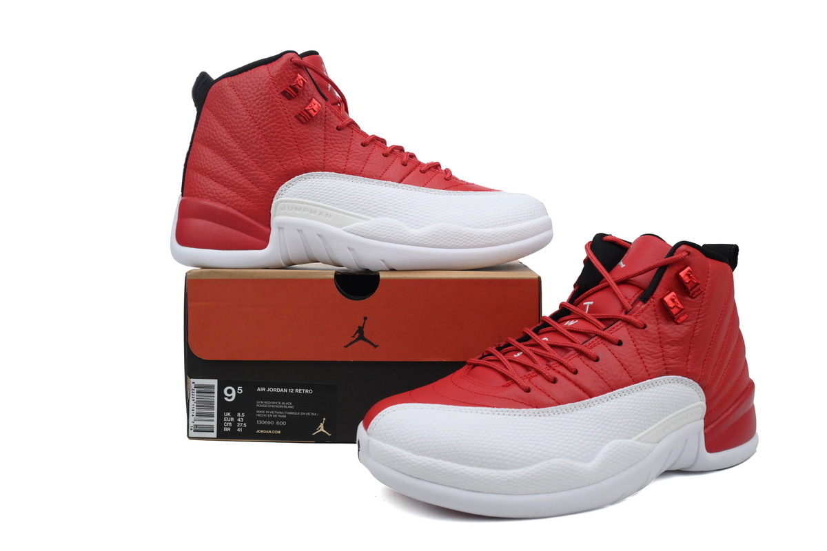 PK God Batch Air Jordan 12 Retro 'Gym Red' 130690-600