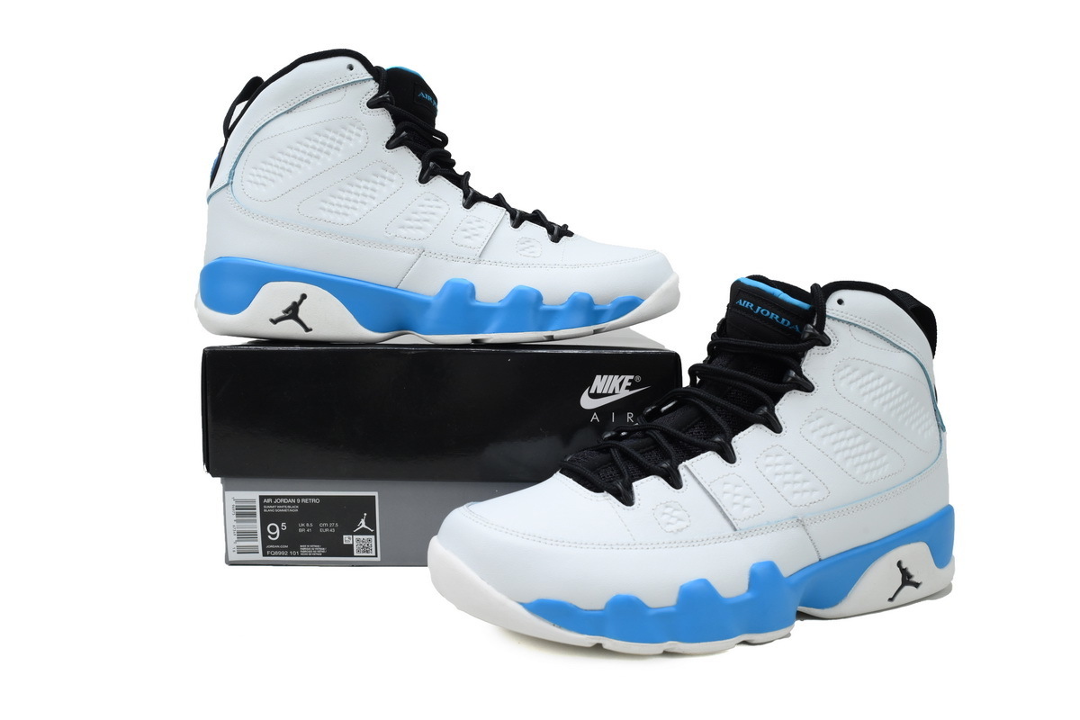 PK God Batch Air Jordan 9 OG "Powder Blue" FQ8992-101