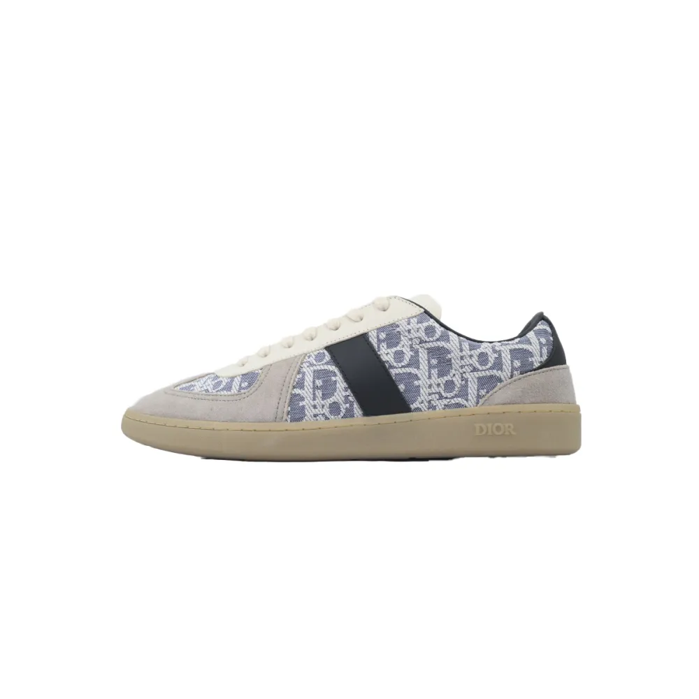 Dior B01 Matchpoint Sneaker 'Gray And Blue Print'