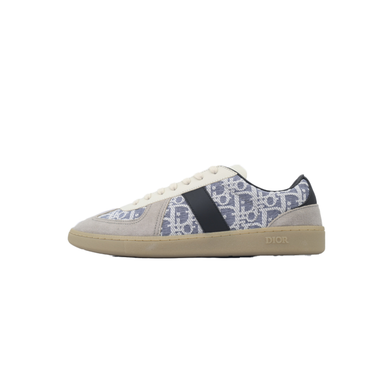 Dior B01 Matchpoint Sneaker 'Gray And Blue Print'