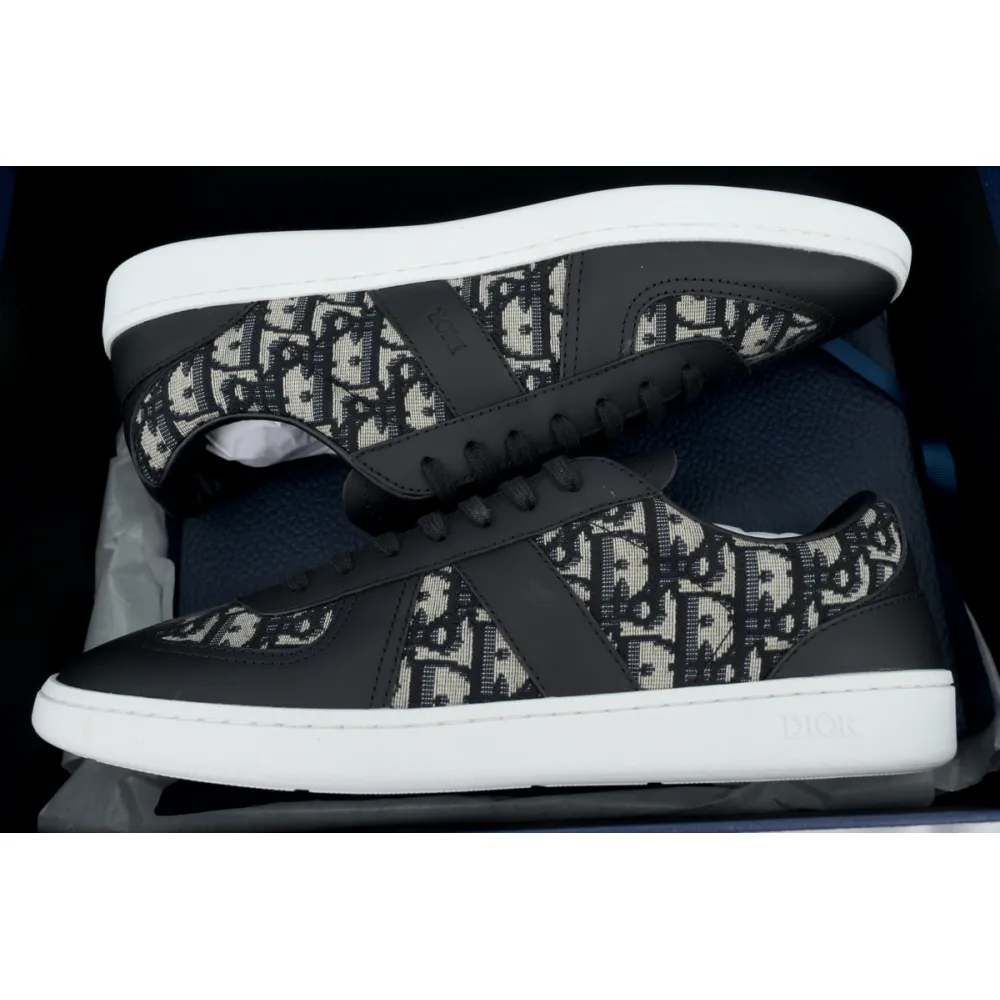 Dior B01 Matchpoint Sneaker 'White And Black Print'