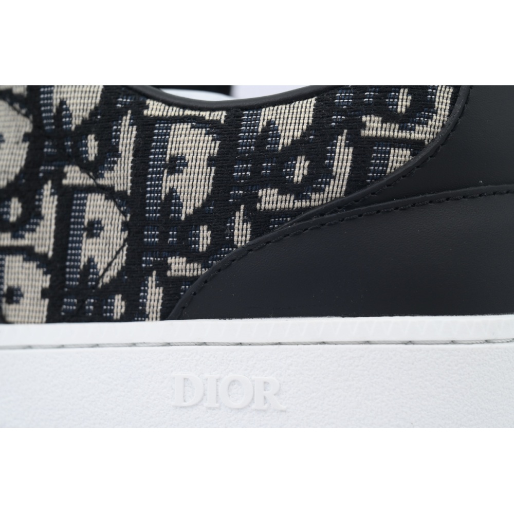 Dior B01 Matchpoint Sneaker 'White And Black Print'