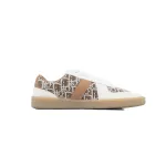 Dior B01 Matchpoint Sneaker 'White And Brown Print'