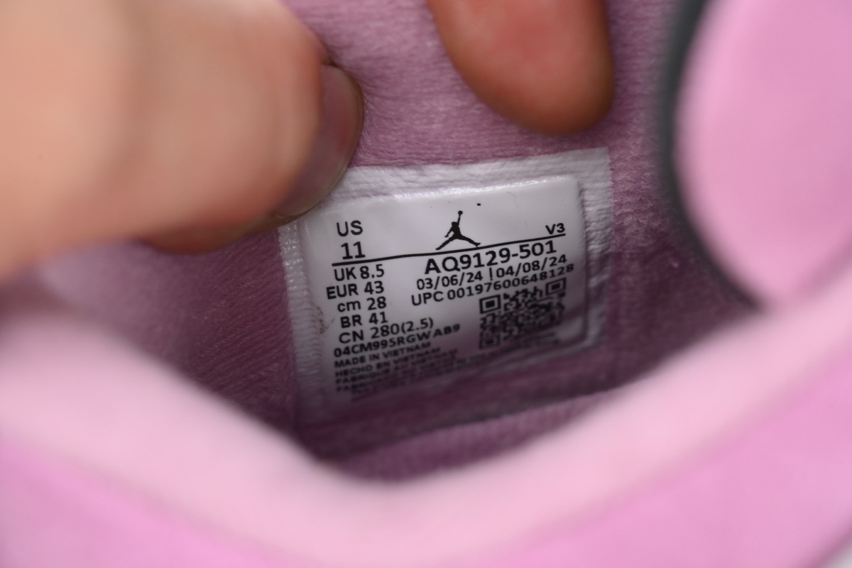 PK God Batch Air Jordan 4 Orchid AQ9129-501
