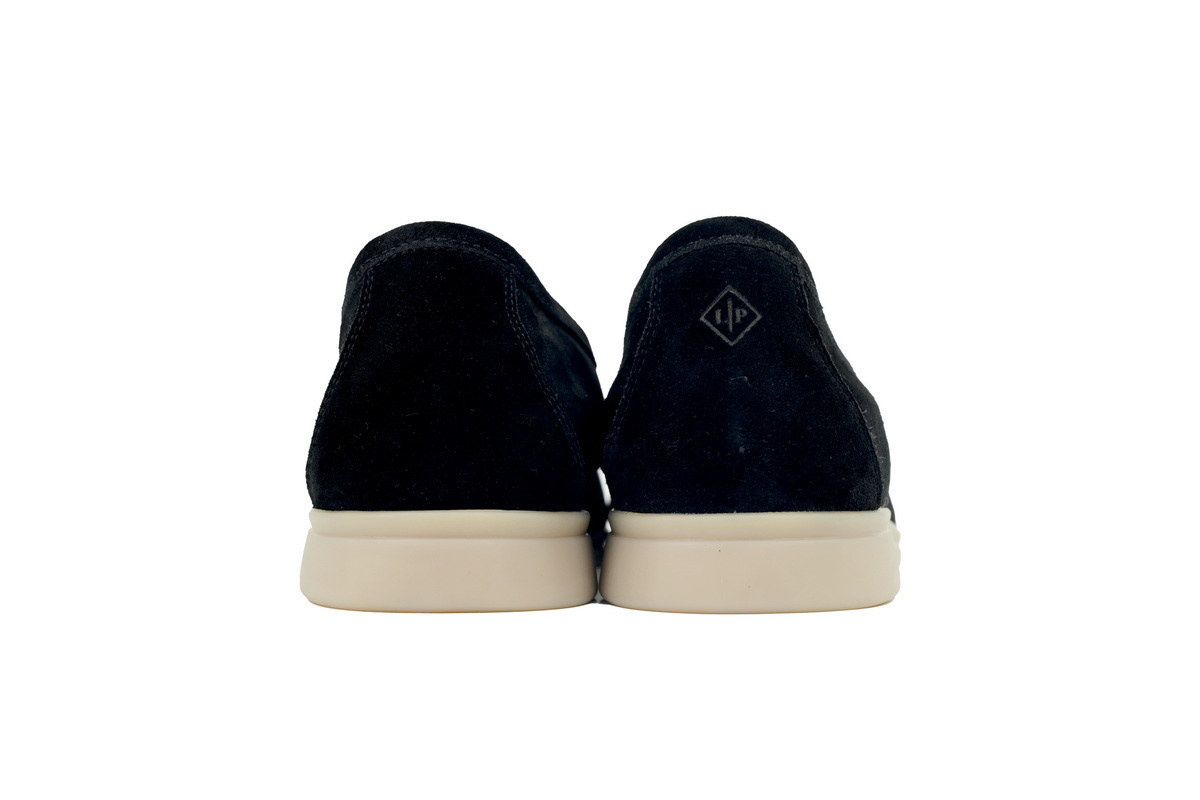 Loro Piana Bean Shoes Black