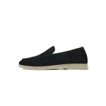 Loro Piana Bean Shoes Black