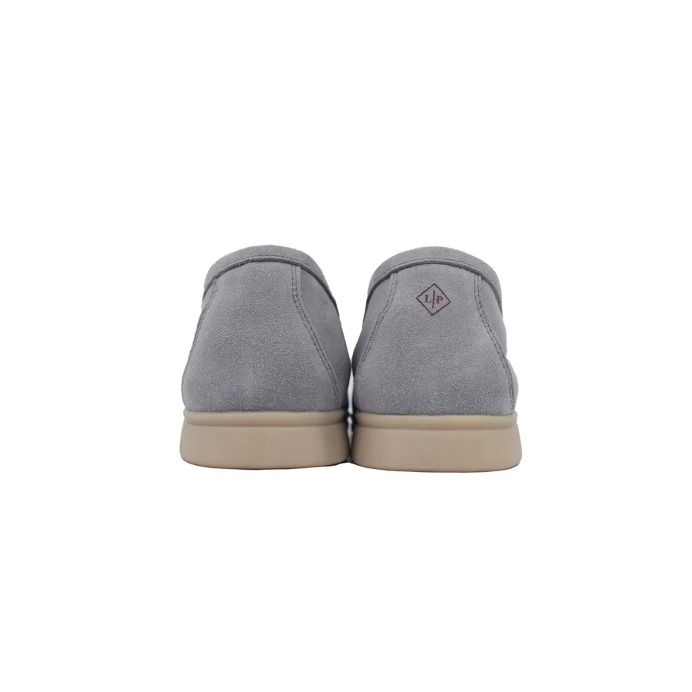 Loro Piana Bean Shoes Gray