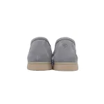 Loro Piana Bean Shoes Gray