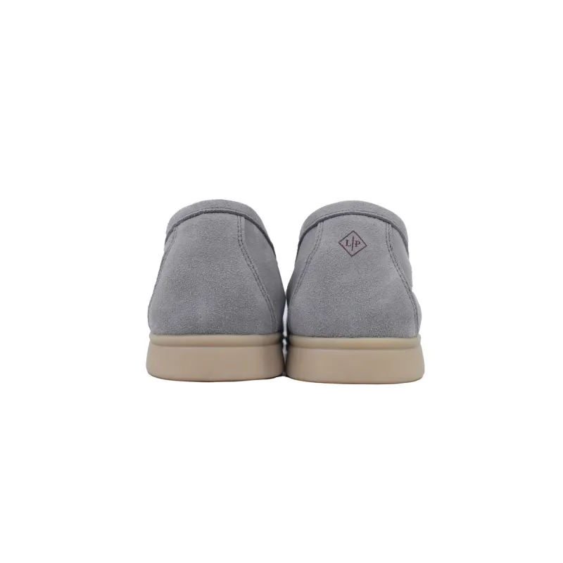 Loro Piana Bean Shoes Gray