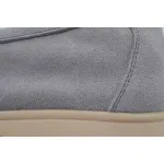 Loro Piana Bean Shoes Gray