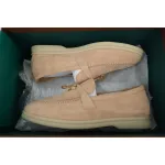 Loro Piana Bean Shoes In Apricot Color FAL5899