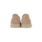 Loro Piana Bean Shoes In Apricot Color FAL5899